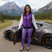 Leggings Cercles Violets