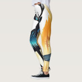 Leggings Cerf de la forêt mystique (Gauche)