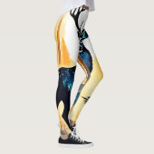 Leggings Cerf de la forêt mystique (Droite)