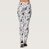 Leggings Cerfs-volants et flèches (Dos)