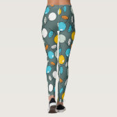 Leggings cerises colorées (Dos)