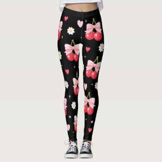 Leggings Cerises Coquette
