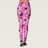 LEGGINGS CERISIER EN FLEURS - SAKURA (ROSE) (Dos)