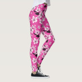 LEGGINGS CERISIER EN FLEURS - SAKURA (ROSE) (Droite)