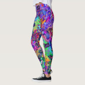 Leggings C'est juste Graffiti 2 par CBDOilPrincess (Gauche)