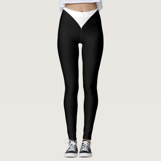 LEGGINGS C'EST NOIR C'EST BLANC (Devant)