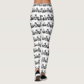 Leggings C'est OK ♦ Mai Pen Rai in Thai Language Script ♦ (Dos)
