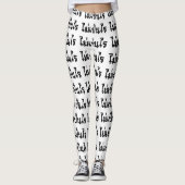 Leggings C'est OK ♦ Mai Pen Rai in Thai Language Script ♦ (Devant)