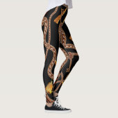 Leggings Chaîne baroque Design Motif (Droite)