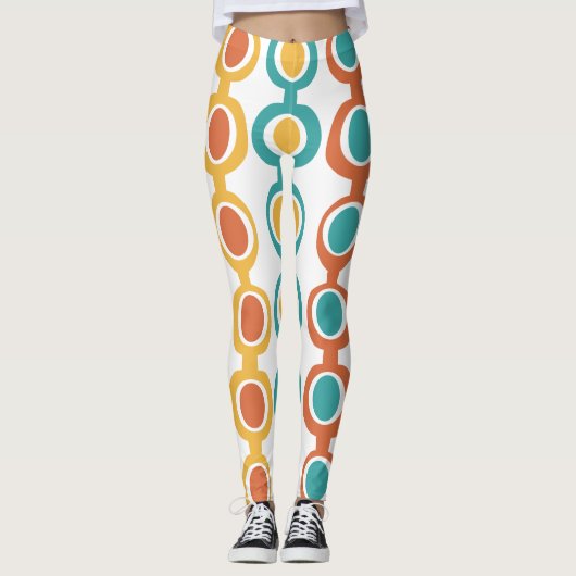 Leggings Chaîne moderne du milieu du siècle (Devant)