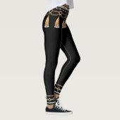 Leggings Chaînes de danseur du ventre à faux (Droite)