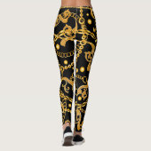 Leggings Chaînes d'or (Dos)