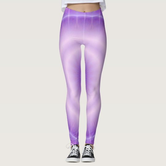 Leggings Chakra Energy (& clignote violet)