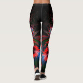 Leggings Chakra psychédélique (Dos)