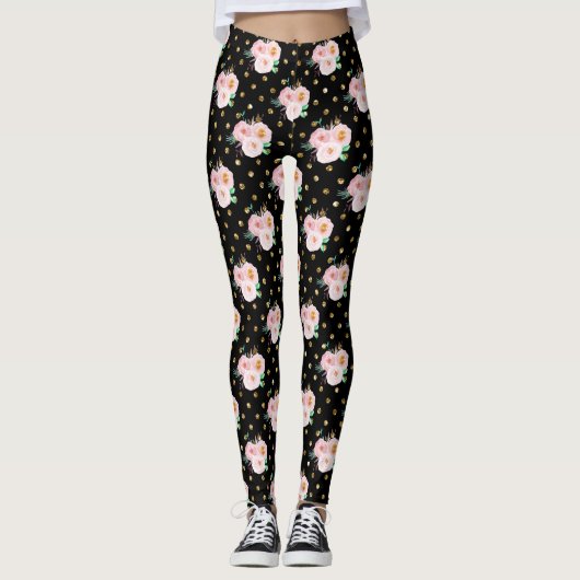 Leggings Chalkboard Floral (Devant)