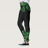 Leggings Chalkboard Shamrock St. Patrick's Day (Gauche)