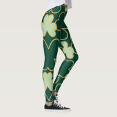 Leggings Chalkboard Shamrock St. Patrick's Day (Droite)