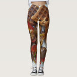 Leggings chambre d'hôtes gaufre et gâteau de pommes de terr<br><div class="desc">bed and breakfast repas de pommes de terre rôties et gaufres</div>