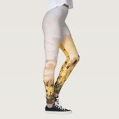 Leggings champ avec des fleurs (Droite)