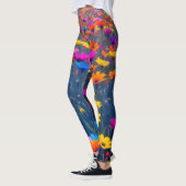 Leggings Champ Coloré De Fleurs (Gauche)