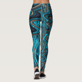 Leggings Champ de cuivre (Dos)