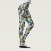 LEGGINGS CHAMP DES JOURNAUX BLANCS | LÉGUMES FLORAUX (Droite)