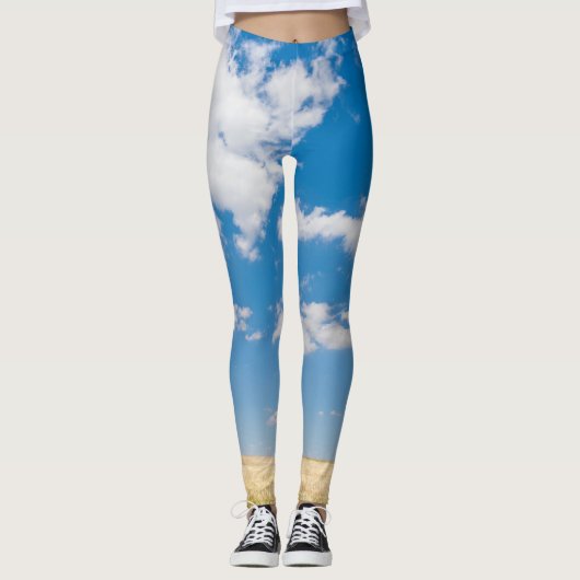 Leggings champ ensoleillé (Devant)