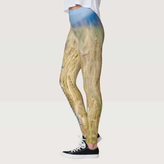 Leggings Champ jaune (Gauche)