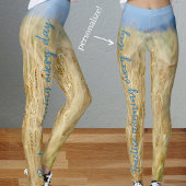 Leggings Champ jaune