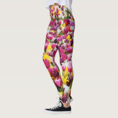 Leggings champ plein de tulipes (Gauche)