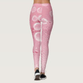 Leggings Champagne pétillante rose (Dos)
