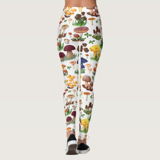 Leggings Champignons colorés (Dos)