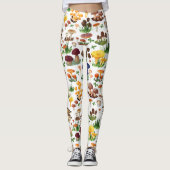 Leggings Champignons colorés (Devant)
