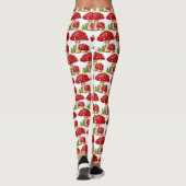Leggings Champignons de la Red Amanita Thunder_Cove (Dos)