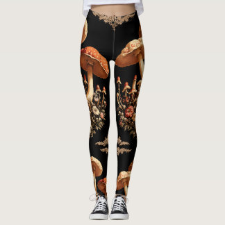 Leggings Champignons Dorés
