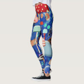 Leggings champignons vêtements de sport (Gauche)
