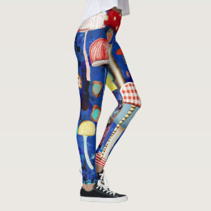 Leggings champignons vêtements de sport