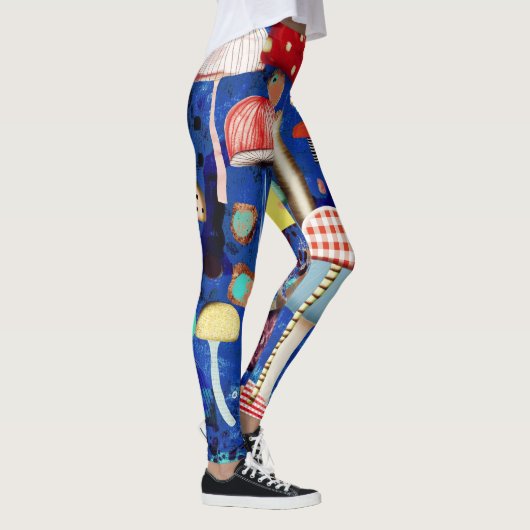 Leggings champignons vêtements de sport (Droite)