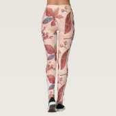 Leggings Champs de fleurs (Dos)