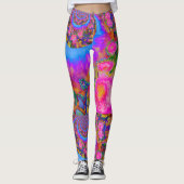 Leggings champs de tournesol pour toujours - rose (Devant)