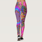 Leggings champs de tournesol pour toujours - rose (Dos)