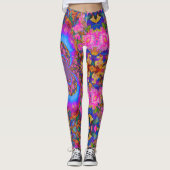 Leggings champs de tournesol pour toujours - rose (Devant)