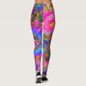 Leggings champs de tournesol pour toujours - rose (Dos)