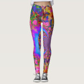 Leggings champs de tournesol pour toujours - rose (Devant)