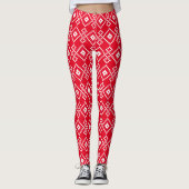 Leggings Chandail de Noël (Devant)