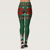 Leggings Chandail de Noël (Dos)