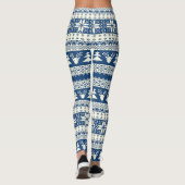 Leggings Chandail de Noël de Delft (Dos)