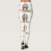 Leggings chandelles jolies kwanzaa (Dos)