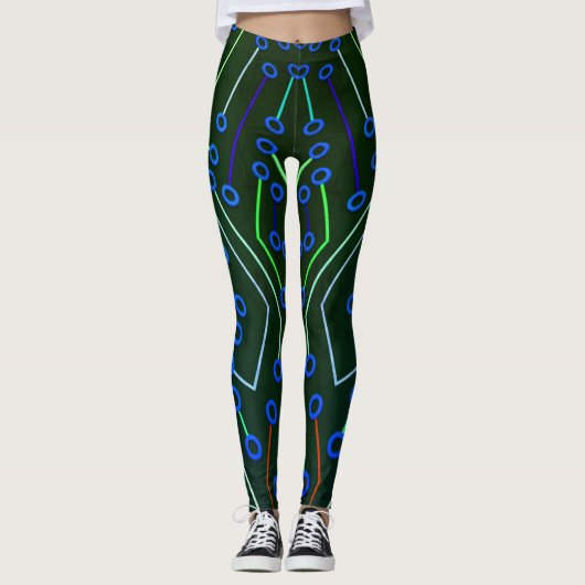 Leggings Changement de forme (Devant)