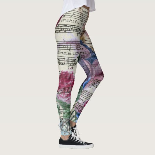Leggings Chansons florales (Droite)